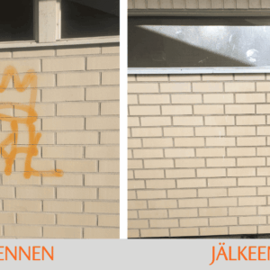 GraffiPOIS Huokoiset pinnat