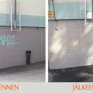 GraffiPOIS Huokoiset pinnat