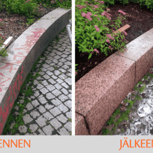 GraffiPOIS Huokoiset pinnat